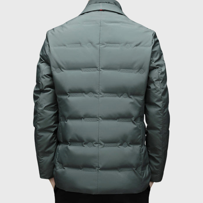 Ron - Men's Duck Down Puffer Windbreaker Blazer 