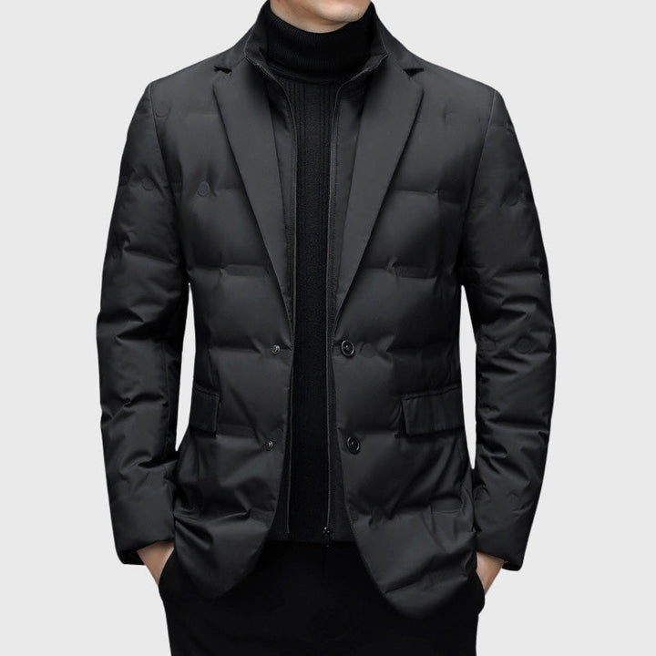 Ron - Men's Duck Down Puffer Windbreaker Blazer 