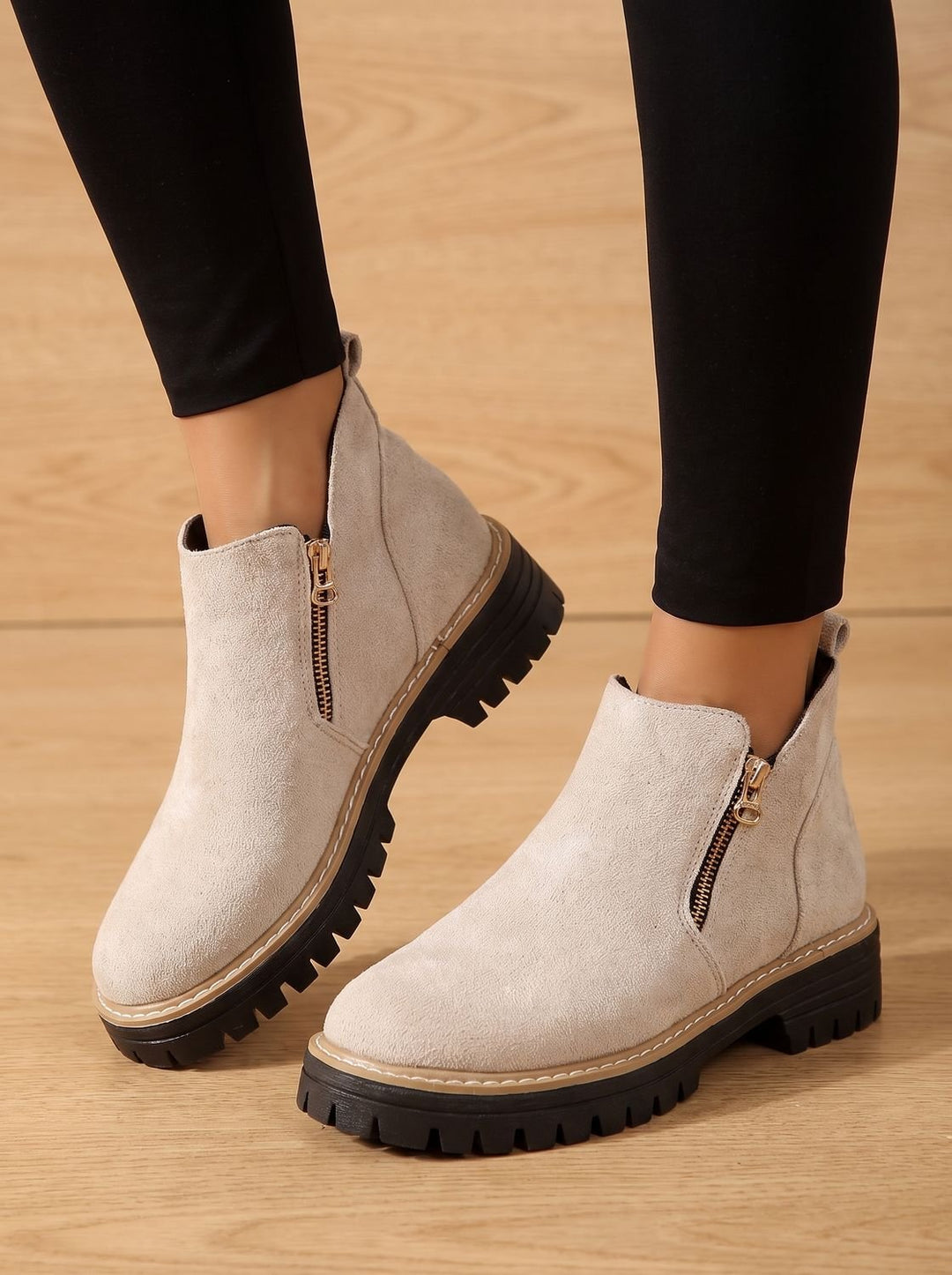 Rosemary - Women’s Chunky Sole Ankle Boots