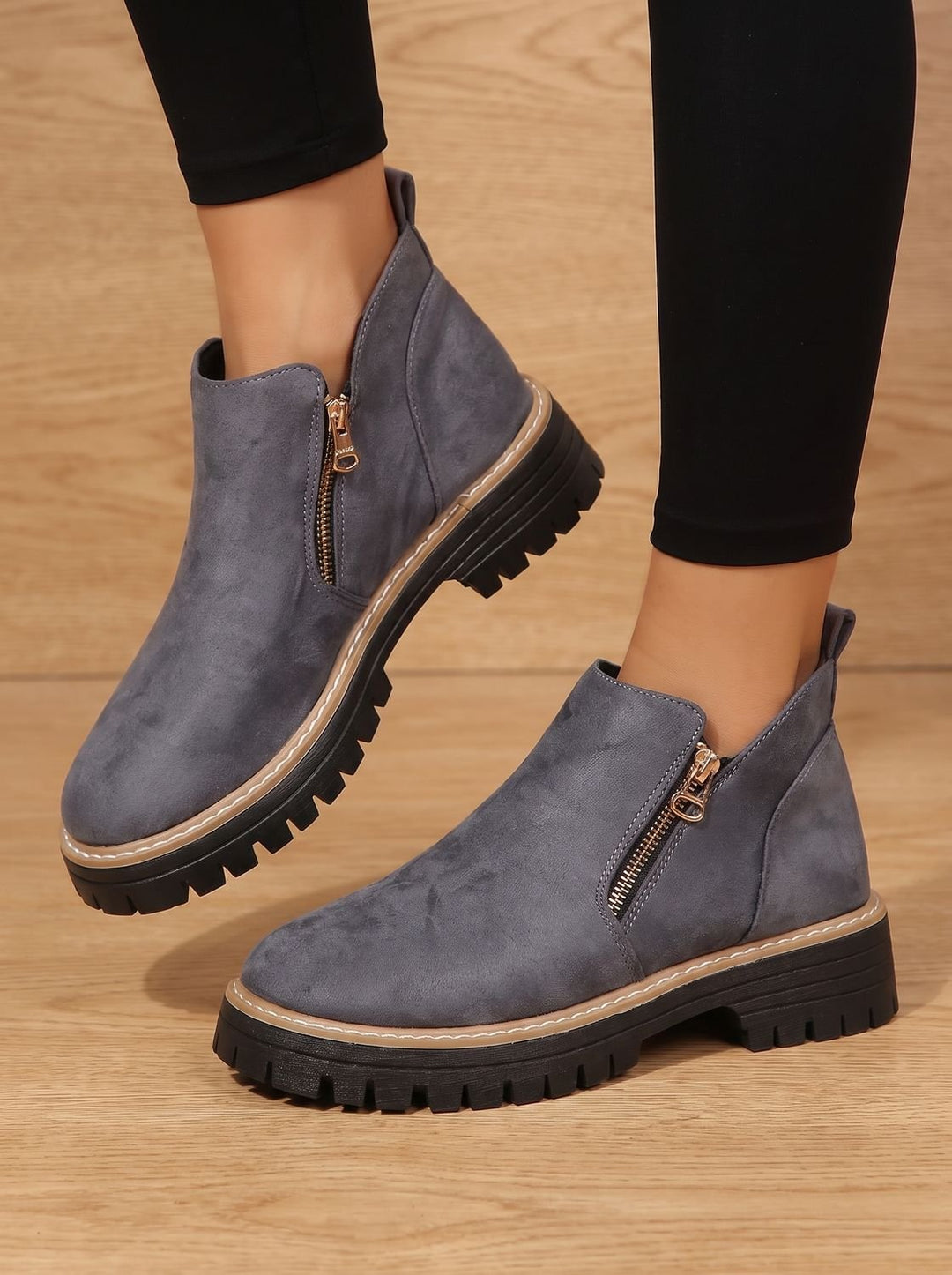 Rosemary - Women’s Chunky Sole Ankle Boots