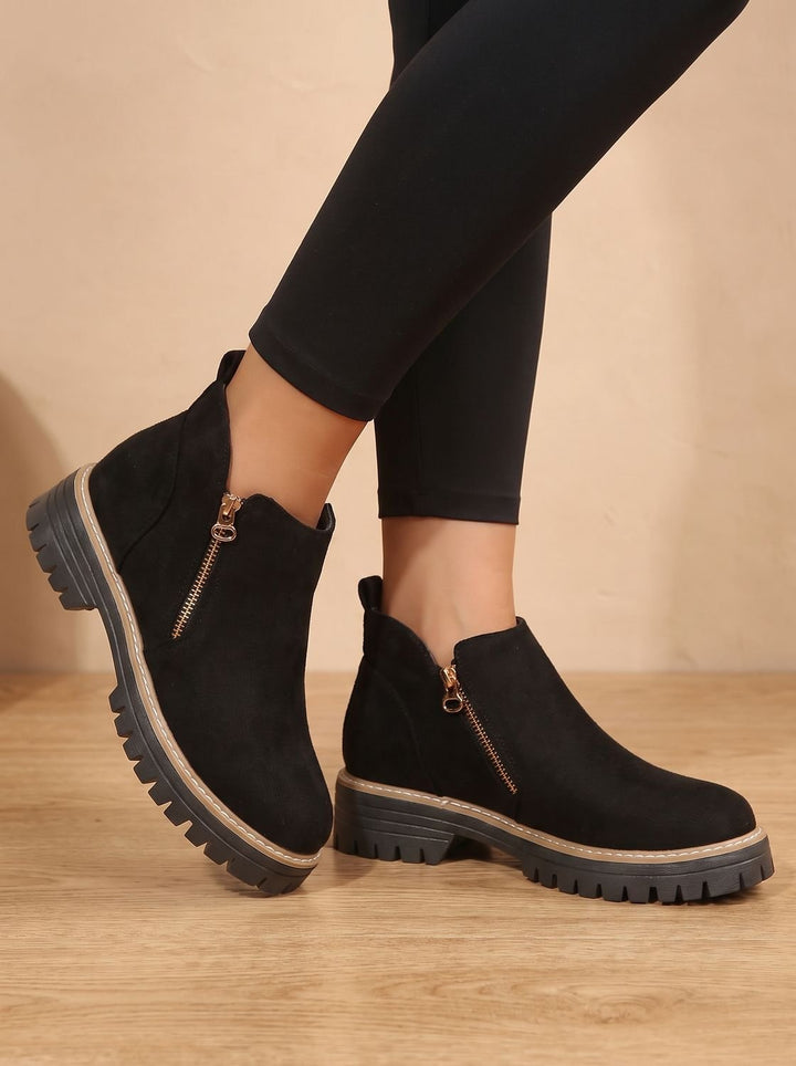 Rosemary - Women’s Chunky Sole Ankle Boots
