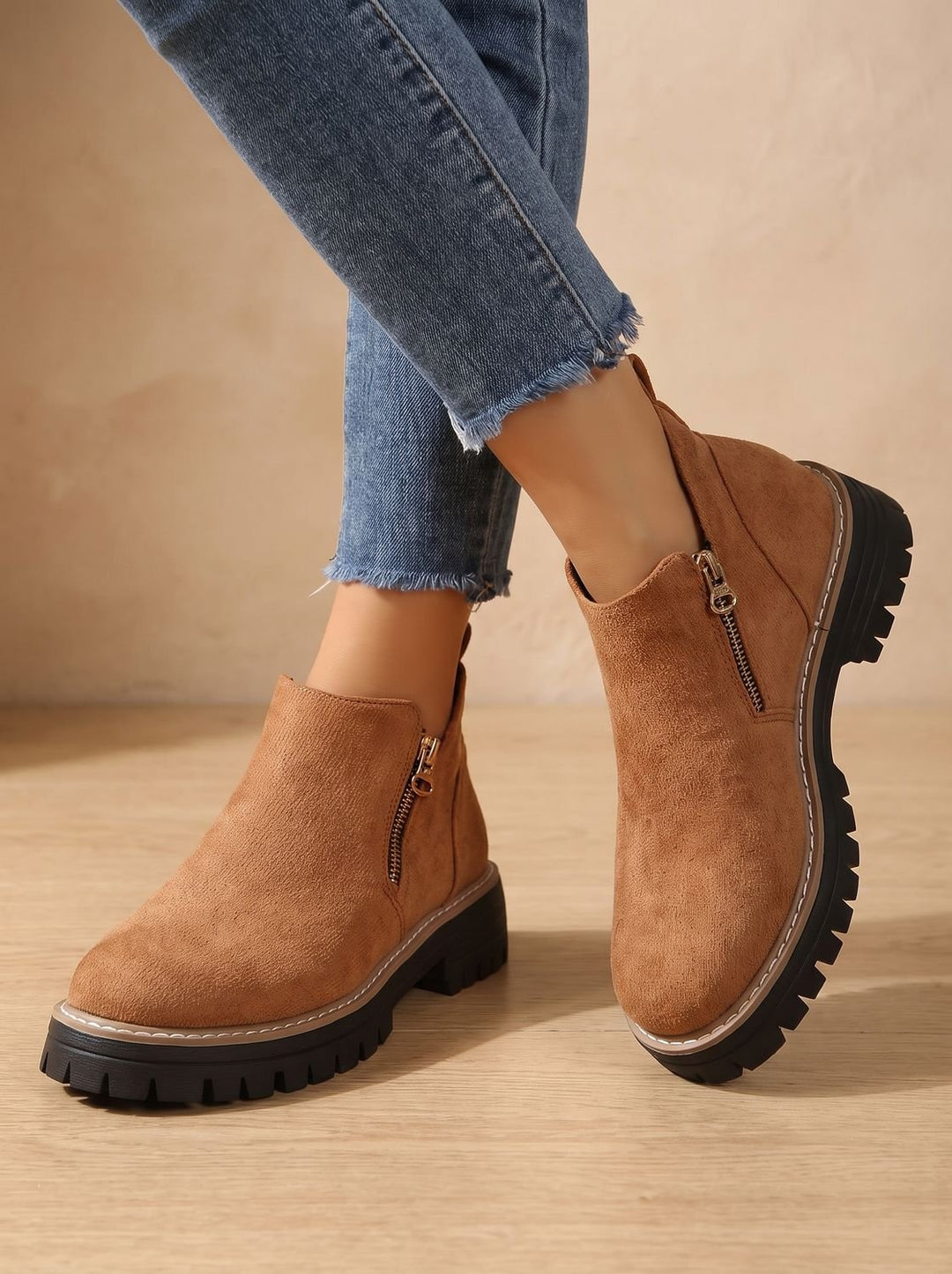 Rosemary - Women’s Chunky Sole Ankle Boots