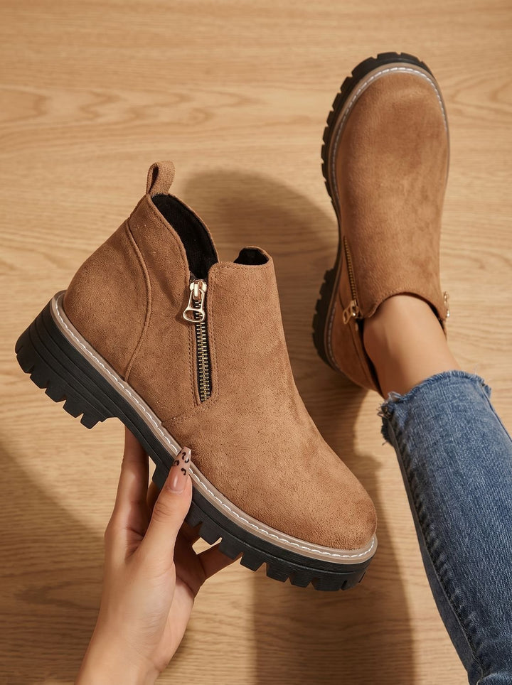Rosemary - Women’s Chunky Sole Ankle Boots