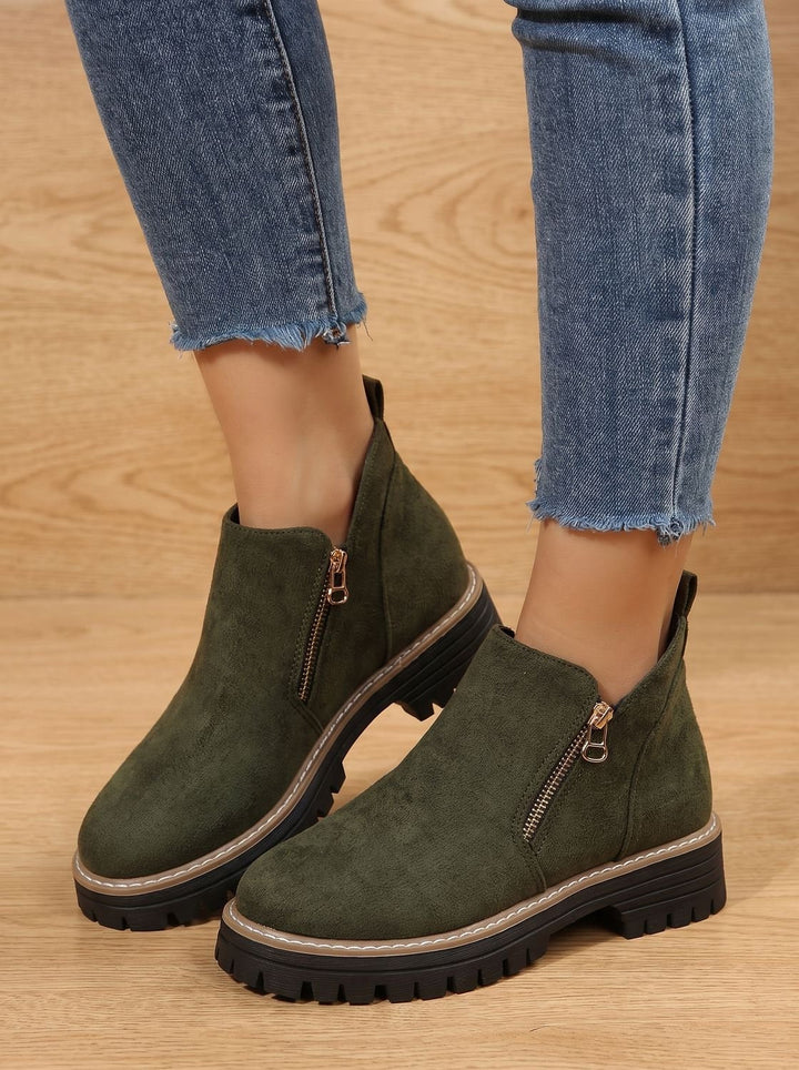 Rosemary - Women’s Chunky Sole Ankle Boots