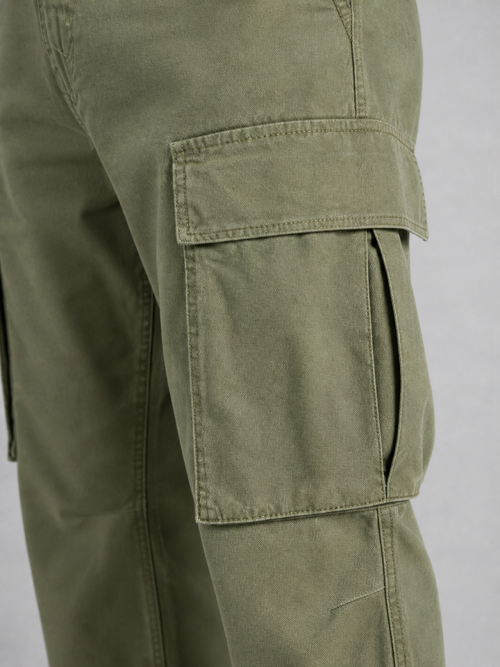 Seth - Men's Straight-Leg Cargo Pants with Utility Pockets