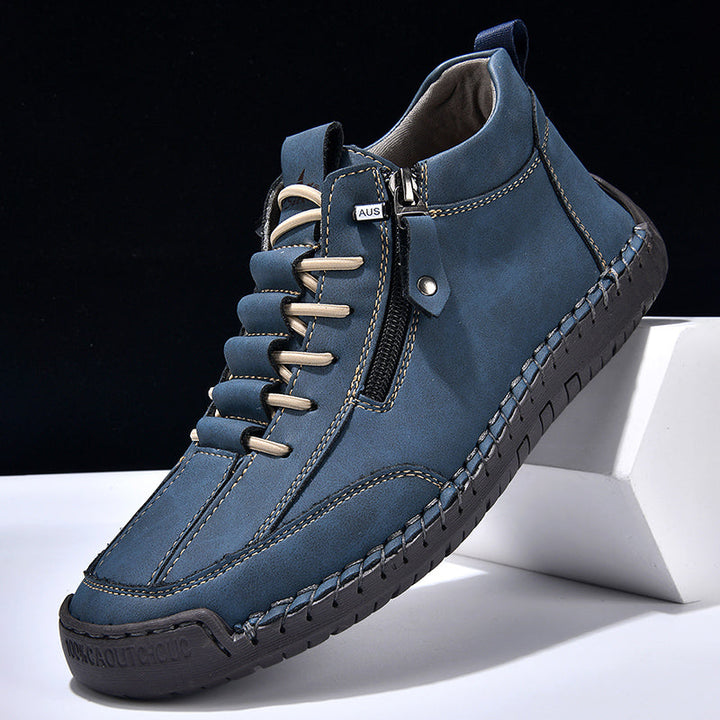 Silas - Men's Nubuck Lace-Up Hiking Boot