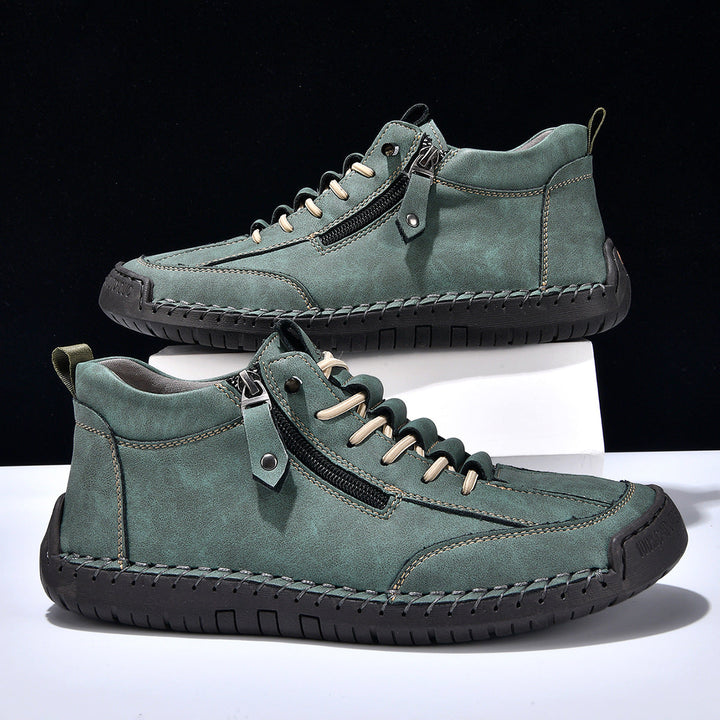 Silas - Men's Nubuck Lace-Up Hiking Boot
