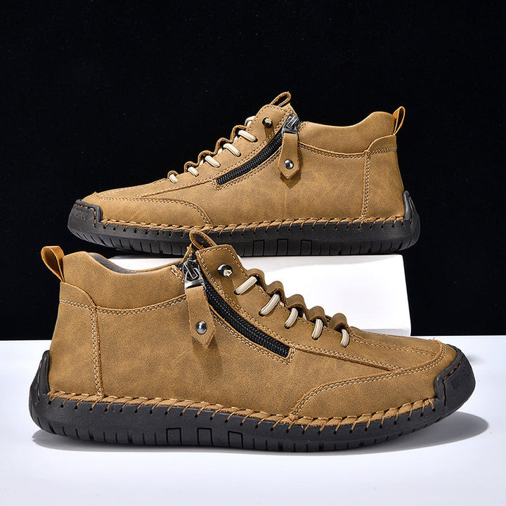Silas - Men's Nubuck Lace-Up Hiking Boot