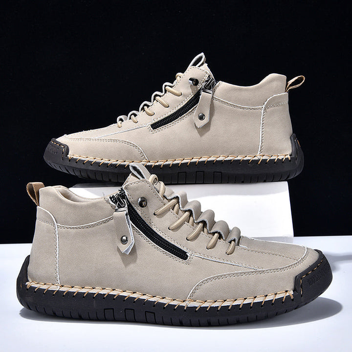 Silas - Men's Nubuck Lace-Up Hiking Boot