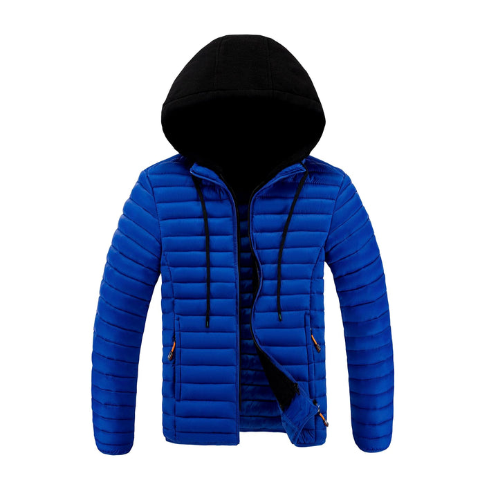 Spencer - Men's Hooded Quilted Puffer Jacket with Zip Pockets 6