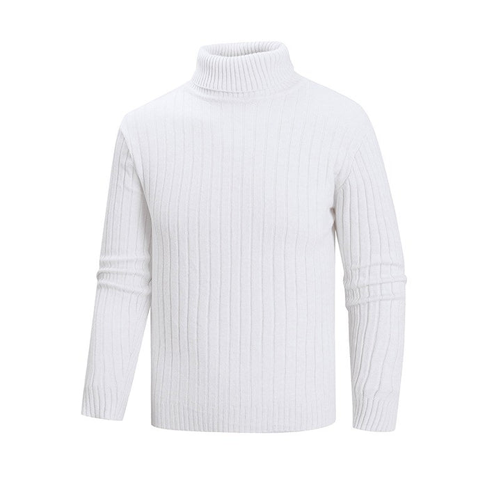 Timothy - Men's Ribbed Turtleneck Knit Sweater 2