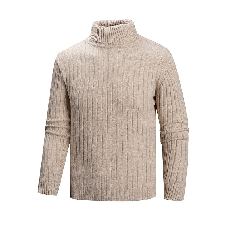 Timothy - Men's Ribbed Turtleneck Knit Sweater 3