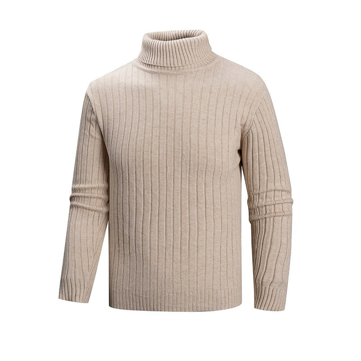 Timothy - Men's Ribbed Turtleneck Knit Sweater 3