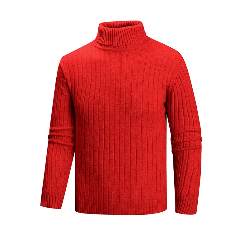 Timothy - Men's Ribbed Turtleneck Knit Sweater 6