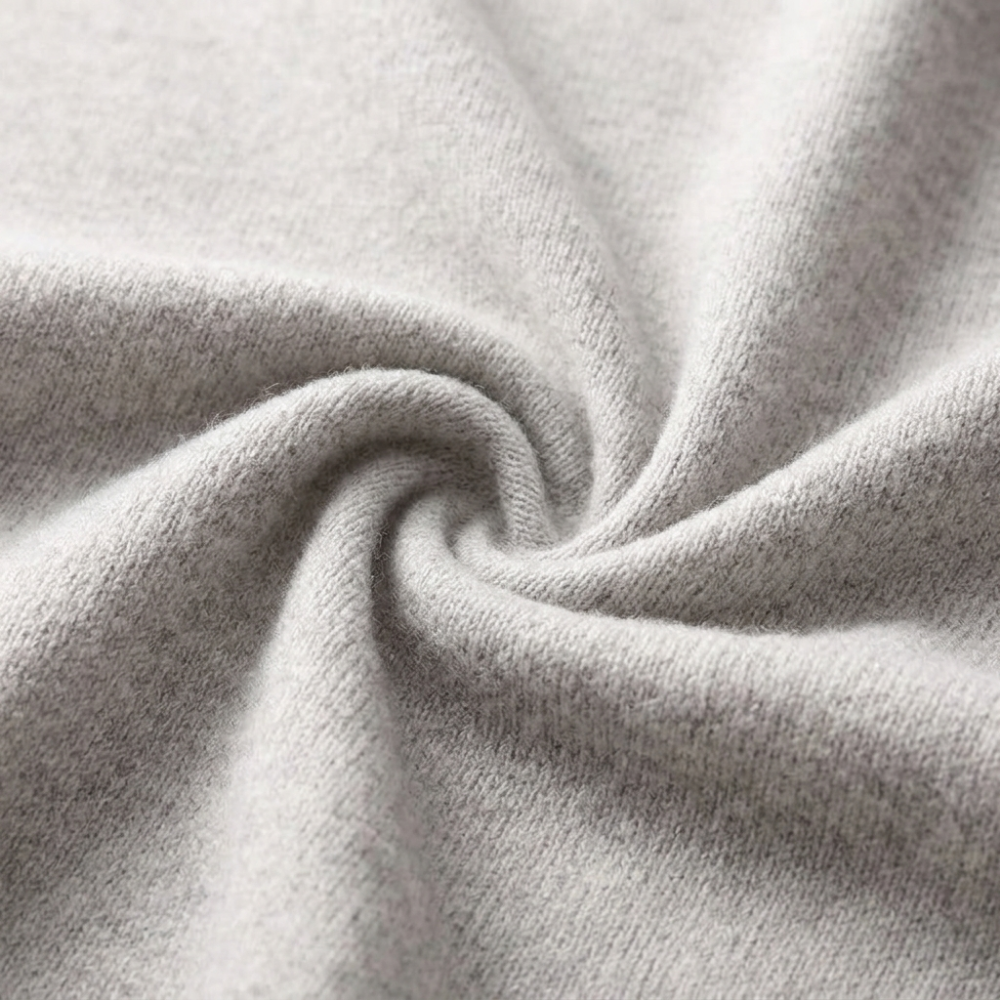 Troy - Men's Merino Wool Hoodie with Contrast Hood