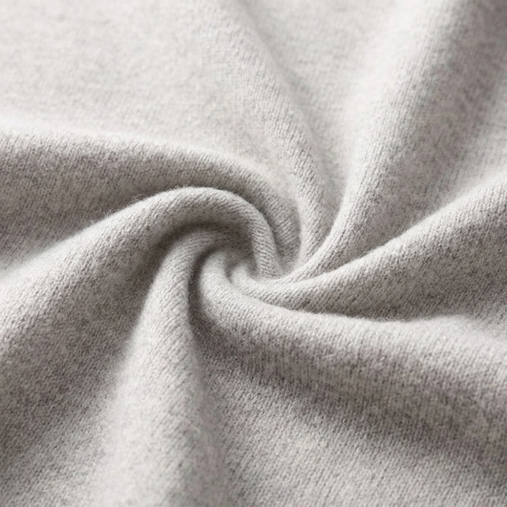 Troy - Men's Merino Wool Hoodie with Contrast Hood