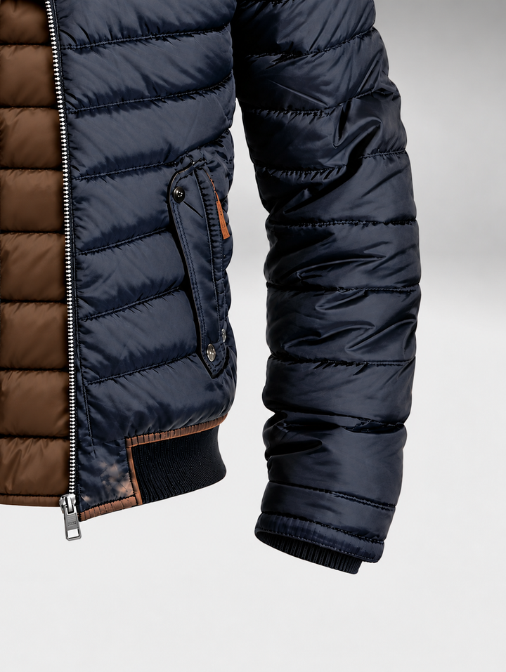 Vincent - Men's Quilted Puffer Winter Jacket