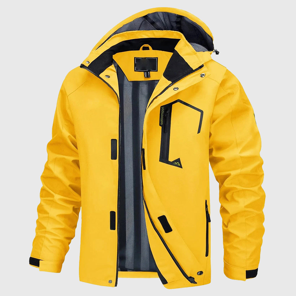 Vincent - Men's Waterproof Hooded Jacket with Mesh Lining