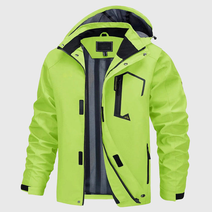 Vincent - Men's Waterproof Hooded Jacket with Mesh Lining