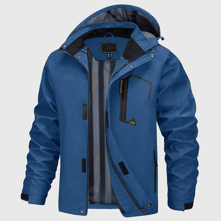 Vincent - Men's Waterproof Hooded Jacket with Mesh Lining
