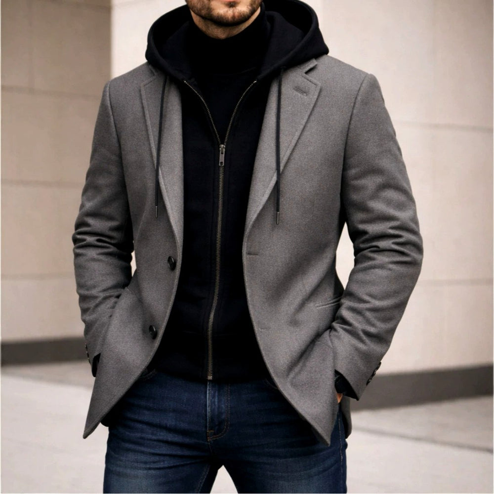 William – Men’s Notch Lapel Button Blazer 3