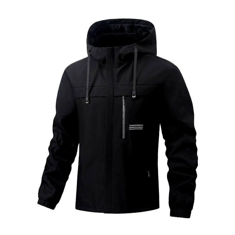 William - Men’s Windproof Technical Hooded Sport Jacket 2