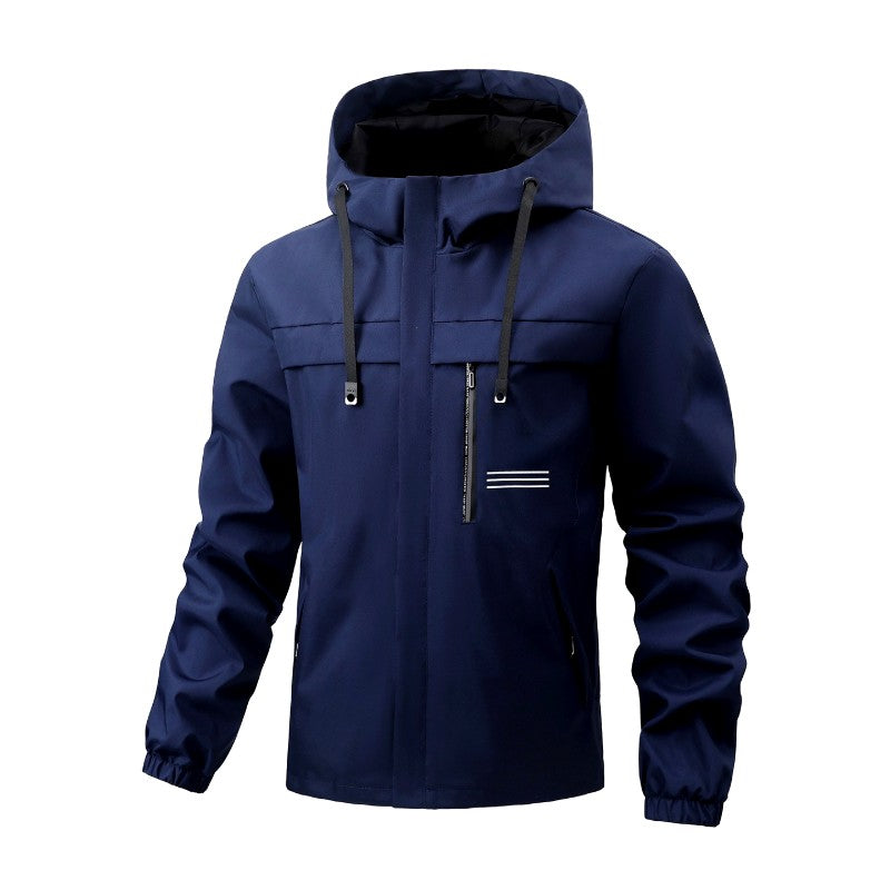 William - Men’s Windproof Technical Hooded Sport Jacket 3